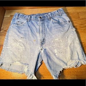 Levi’s Shorts cutt off orange tab